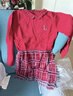 哈吉斯（HAZZYS）童裝女童上衣春新品中大童紅品翻領(lǐng)優(yōu)雅經(jīng)典時(shí)尚裙式上衣拜年服 經(jīng)典紅 165 曬單實(shí)拍圖