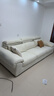 全友家居 布藝沙發(fā)客廳現代簡(jiǎn)約小戶(hù)型直排式可拆洗白鷗沙發(fā)家用 曬單實(shí)拍圖