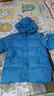G.duck小黃鴨兒童羽絨服男女童冬季2025新款中長(cháng)款加厚洋氣外套小童棉襖 道奇藍 120 身高105cm-115cm 曬單實(shí)拍圖