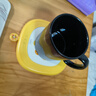 大宇加熱杯墊辦公室家用墊陶瓷杯保溫杯墊電熱杯墊水杯恒溫加熱器恒溫暖杯器辦公室茶座暖奶器保溫底座 香橙黃【三檔調節+節能省電】 0.01L 曬單實(shí)拍圖