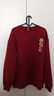 班尼路（Baleno）酒紅色衛衣男女2026新款馬年本命年長(cháng)袖上衣服平安喜樂(lè )[燙金印花] 曬單實(shí)拍圖