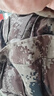 際華三五零五迷彩大衣男軍大衣冬季戶(hù)外軍棉襖加厚作訓棉大衣冬季防水棉服 荒漠大衣防水棉服（雙內膽） 190碼(建議185-210斤) 曬單實(shí)拍圖