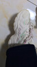 斐樂(lè )（FILA） 【楊冪同款】女鞋情侶運動(dòng)鞋情人節蕨草鞋休閑鞋老爹鞋情侶鞋 豆腐白/瑚草綠-TS【女款】 37.5 曬單實(shí)拍圖