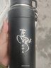 索赫【品質(zhì)推薦】索赫超大容量保溫杯 316底學(xué)生上學(xué)茶水分離水杯 【馬到成功】黑色800ml 曬單實(shí)拍圖