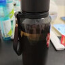 天喜（TIANXI）磁彈泡茶杯磁吸茶水分離杯子運動(dòng)水壺大容量水杯男士喝茶杯 【磁吸泡茶】時(shí)尚黑820ml 曬單實(shí)拍圖