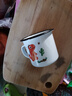 復古搪瓷馬克杯高顏值水杯辦公室咖啡杯生日禮物結婚伴手禮實(shí)禮品 小恐龍帶蓋 1個(gè) 350ml 曬單實(shí)拍圖