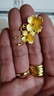 周生生足金繡球花黃金吊墜生生有囍三金飾品不含項鏈86594P計價(jià) 6.18克(含工費200元) 曬單實(shí)拍圖