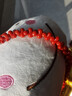 艷豪天然珊瑚項鏈深紅沙丁小骨頭型項鏈高端珠寶首飾本命年生日禮物 曬單實(shí)拍圖