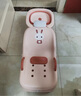 貝瑪多吉（BEMA DORJI）兒童洗頭躺椅可折疊洗頭神器寶寶家用洗頭床女童小孩嬰兒洗頭發(fā)凳 粉色【PVC軟墊頭枕】0-16歲 曬單實(shí)拍圖