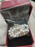 老廟淡水珍珠項鏈毛衣鏈女款送媽媽款母親節日生日禮物年輕款 送證書(shū)+精美禮盒(8-9mm長(cháng)度43cm) 曬單實(shí)拍圖