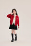 艾卡諾 I.KARNOW童裝女童過(guò)年衣服超好看紅色毛衣裙子百褶裙短裙套裝兒童新年戰袍 19800紅色毛衣+4539紅格子半裙 120 曬單實(shí)拍圖