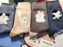 PRIMEET派米【羊毛襪子女】冬季加厚保暖日系中筒襪2025秋冬卡通襪子 曬單實(shí)拍圖