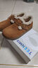 天美意絨絨拿鐵厚底加絨勃肯鞋保暖雪地靴女棉鞋復古時(shí)尚女鞋新款 低幫--棕色 38 曬單實(shí)拍圖