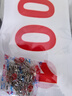 鈞路號碼布 號碼簿 運動(dòng)員比賽用號碼布牌 001-050(送別針)京倉 曬單實(shí)拍圖