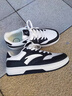 安踏百川丨低幫黑白板鞋男熊貓色潮流厚底增高軟底滑板鞋運動(dòng)鞋 曬單實(shí)拍圖