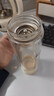 希諾（heenoor）雙層玻璃杯男家用商務(wù)辦公泡茶杯子過(guò)濾車(chē)載水杯XN-9607 410mL 曬單實(shí)拍圖
