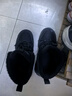 啄木鳥(niǎo)東北雪地靴男2026新款冬季皮毛一體加絨保暖高幫棉鞋男士防水防滑 黑色 43 265mm 曬單實(shí)拍圖