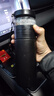 304茶杯茶水分離保溫杯男士泡茶喝茶杯的十大品牌不銹鋼養生水杯 茶水分離保溫杯【黑色】500ml 曬單實(shí)拍圖