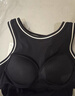 優(yōu)衣庫女裝Bra短背心/加杯背心辣妹風(fēng)條紋拼色帶胸墊新款473989 69 藏青色 L /165/95 曬單實(shí)拍圖