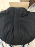 MUJI男式 風(fēng)帽 夾克 男士外套長(cháng)袖25年冬季上衣男裝 棉服AD0TWA5A 黑色 S （165/84A） 曬單實(shí)拍圖