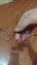 精工（SEIKO）眼鏡框男女款超輕商務(wù)休閑鈦材全框遠近視眼鏡架H03097 193 49mm 曬單實(shí)拍圖