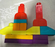 美高（MEGA BLOKS）生日禮物兒童玩具食品接觸級材質(zhì)大顆粒積木拼搭150片套裝HHM96 曬單實(shí)拍圖