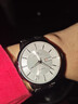 上海（SHANGHAI）男士手表男 御馳山河 全自動(dòng)機械男表 官方正品夜光雙歷鋼帶3113 冰川白盤(pán)機械鋼帶男表 曬單實(shí)拍圖