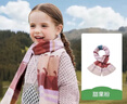 Kocotreekk樹(shù)兒童圍巾防風(fēng)護頸寶寶軟糯毛線(xiàn)圍巾冬季保暖親子 果殼棕兒童 曬單實(shí)拍圖