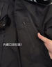 主意范（ZHUYIFAN）夾克男三防飛行秋冬加絨加厚整套棒球服羽絨外套短款工裝沖鋒衣潮 黑色加棉升級 L 110-130斤 曬單實(shí)拍圖