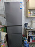 海爾226升三門(mén)多溫區風(fēng)冷無(wú)霜黑金凈化節能省電一級雙變頻租房節能家用小冰箱BCD-226WGHC3E9XM 曬單實(shí)拍圖