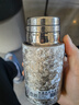 希諾（heenoor）純鈦保溫杯高檔燜茶杯茶水分離養生泡茶水杯XN-T381銀月白 290mL 曬單實(shí)拍圖