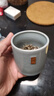 哥窯茶葉罐創(chuàng  )意茶葉存儲罐家用裝普洱容器便攜式防潮陶瓷罐 禪茶一味哥窯茶葉罐天青 曬單實(shí)拍圖