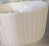 奶油風(fēng)碗碟套裝新款家用高顏值陶瓷餐具碗盤(pán)筷子輕奢耐高溫 4.5英寸美式碗奶油色2只裝 2件套 曬單實(shí)拍圖