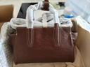 Songmont山下有松循跡mini見(jiàn)物小挎包無(wú)性別植鞣手提斜挎包 檀棕 預售15天 曬單實(shí)拍圖