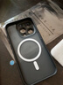 魔杰樂(lè ) 適用蘋(píng)果17promax手機殼磁吸充電iPhone16promax手機保護套沙漠色全包防摔軟膠膚感磨砂簡(jiǎn)約輕奢 磁吸黑色【萊卡系列-金屬鏡頭圈】 iPhone15ProMax 曬單實(shí)拍圖
