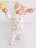 巴拉巴拉balaOne嬰兒套裝寶寶睡衣男女童長(cháng)袖家居服2025新款夾棉 粉色碎花 80 曬單實(shí)拍圖