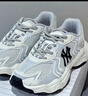 MLB官方老爹鞋男鞋子 網(wǎng)面運動(dòng)鞋透氣跑鞋情侶休閑鞋女鞋潮3ASHW075N 紐約洋基隊/米白色 42 (265mm) 曬單實(shí)拍圖