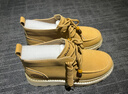 Dickies休閑鞋男鞋2026春季新款鞋子男士工裝鞋英倫皮鞋厚底增高馬丁鞋  沙漠黃 42 曬單實(shí)拍圖
