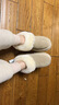 UGG EVERSHEEPSKINS桑坡新款2025塔茨勒UGG增高冬季女鞋厚底保暖雪地靴羊毛皮毛一體 栗色 36 曬單實(shí)拍圖