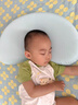 鈺幸兒童枕頭寶寶嬰幼兒枕頭1-3-6歲硅膠護頸成長(cháng)枕透氣可水洗四季枕 6個(gè)月-3歲【枕高3cm】A類(lèi)抗菌硅膠枕-藍 純色 一兩三歲幼兒枕兒童枕頭3-6歲A類(lèi)兒童護頸枕透氣 曬單實(shí)拍圖