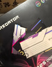 宏碁掠奪者（PREDATOR）48G(24G×2)套裝 DDR5 6000頻率 臺式機內存條 Hermes冰刃系列 RGB燈條(C28) 白色 AI電腦配件 曬單實(shí)拍圖