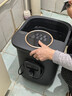 美的（Midea）泡腳桶足浴盆電解水殺菌加熱保暖自動(dòng)按摩暖腳洗腳盆新年禮物生日送男女友長(cháng)輩 ZL312海巖灰 曬單實(shí)拍圖