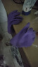 云蕾乳膠手套M號3雙洗碗家務(wù)橡膠洗衣服膠皮廚房清潔刷碗手套加厚耐用 曬單實(shí)拍圖