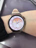 HUAWEI WATCH 5 42mm高端款爍金色904L不銹鋼表殼星云杏素皮復合表帶首創(chuàng  )X-TAP智感窗eSIM華為智能手表 曬單實(shí)拍圖
