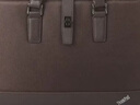 ThinkPad聯(lián)想ThinkPad原裝原廠(chǎng)電腦包 X13、X1、T系列 P系列簡(jiǎn)約商務(wù)旅行筆記本手提包單肩包 雙肩電腦背包 棕色 ThinkPad單肩電腦包（13-14英寸） 原裝手提電腦包 曬單實(shí)拍圖