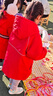迪士尼女童紅色外套2026新款兒童冬裝大童時(shí)尚洋氣外套連帽保暖寶寶棉服 曬單實(shí)拍圖