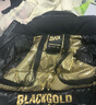 高梵黑金鵝絨服先鋒4.0五格男女同款短款冬季時(shí)尚羽絨服外套 黑色 M 曬單實(shí)拍圖