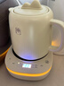 東方沁陶瓷食養壺 家用多功能辦公室燉煮一體養生壺  煮茶器 花茶壺 恒溫壺 燒水壺 【純陶瓷食養壺】茶漏款 1L 曬單實(shí)拍圖