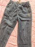 JEEP SPIRIT吉普牛仔褲男秋冬季美式復古哈倫褲子男束腳長(cháng)褲 藍灰 XL 曬單實(shí)拍圖