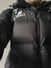 駱駝火山羽絨服2.0連帽加絨加厚面包服秋冬新款短款羽絨服 暗夜黑/暗夜黑 男女同款,7130C XL 曬單實(shí)拍圖